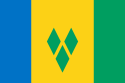 St. Vincent und die Grenadinen - Flagge